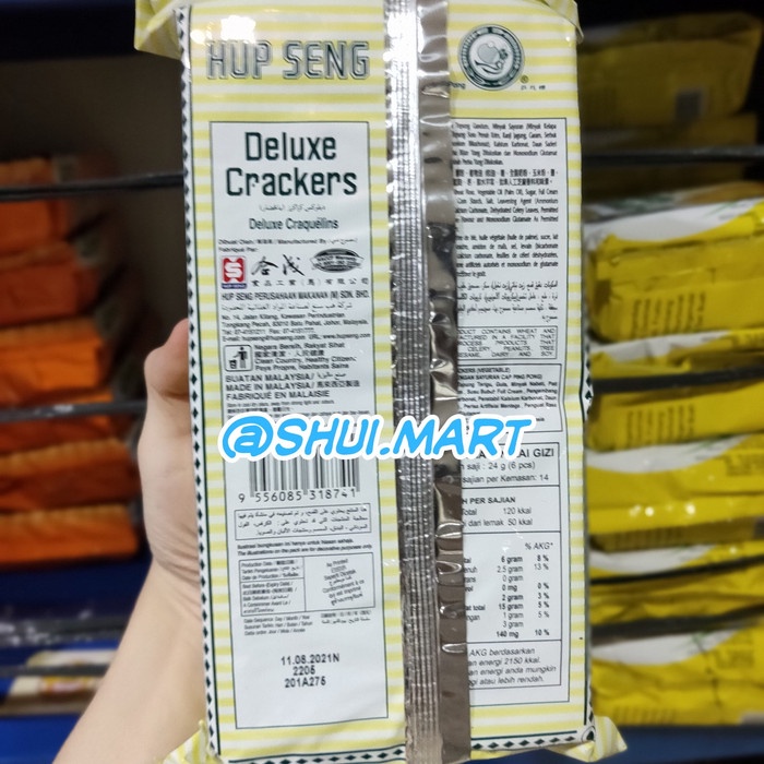 

Wafer-Biskuit- Hup Seng/ Hupseng Biskuit /Biscuit Sayuran / Sayur- Vegetable Crackers -Biskuit-