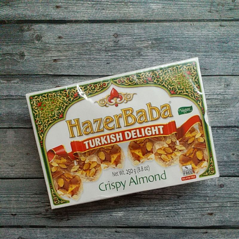 

Hazur Baba Almond Turkish Delight Manisan Turki