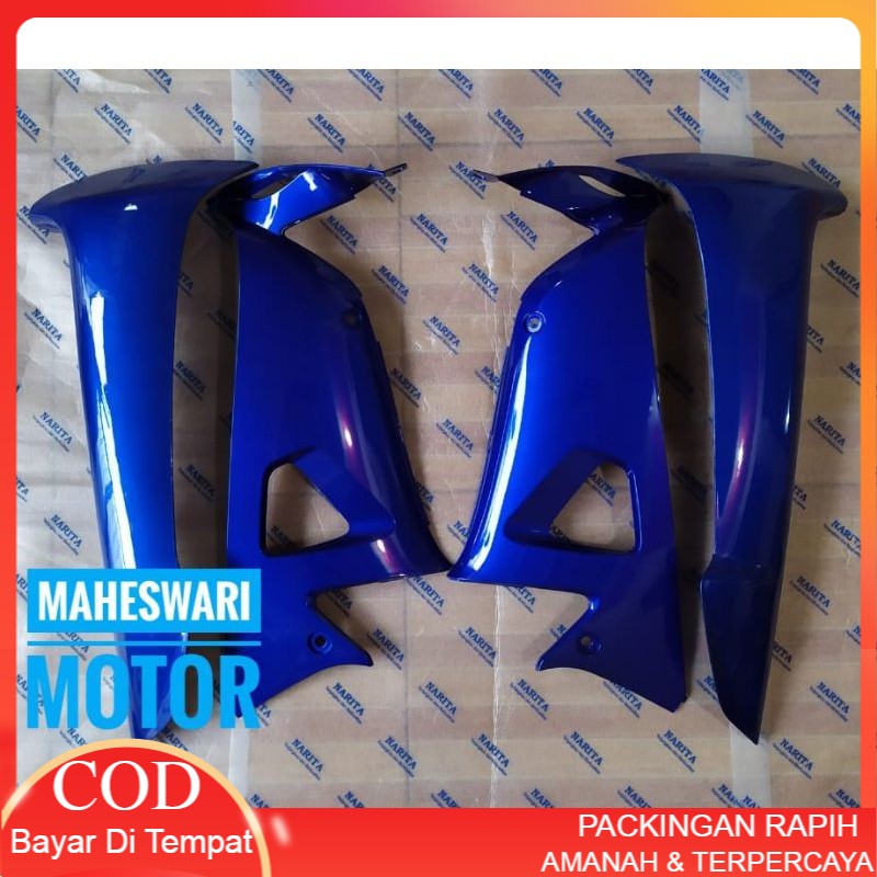 TERMURAH  Sayap Luar Dalam Honda Supra Fit New Biru. Terbaru / Terlaris