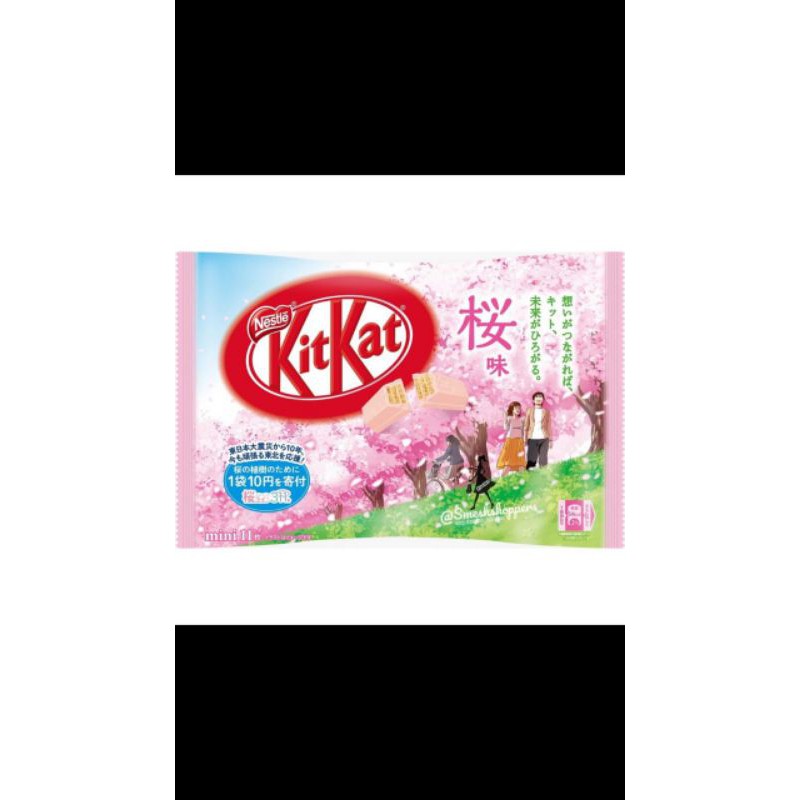 Jual kitkat sakura cherry blossom japan Indonesia