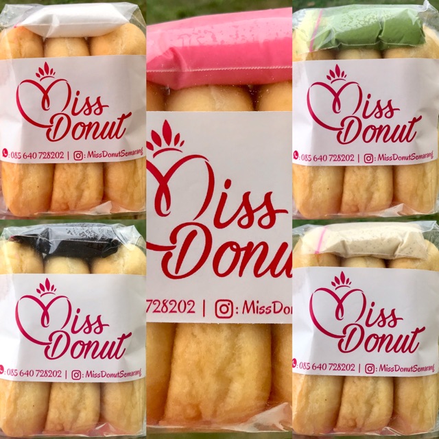 

Donat frozen free topping berbagai varian rasa