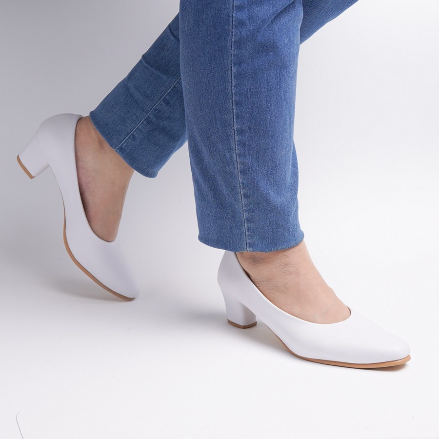 Sepatu pantofel  kantor   Wanita Bigsize Jumbo 056 D
