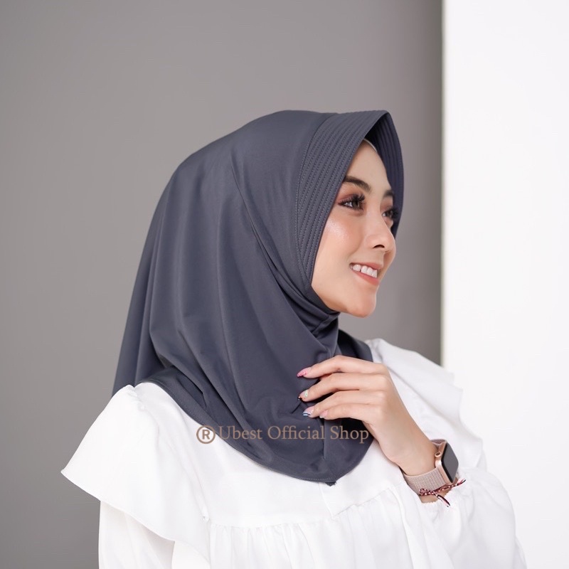 Hijab Sport Premium / hijab sporty / Bergo Sport / Hijab instant Sport / Hijab olahraga Premium