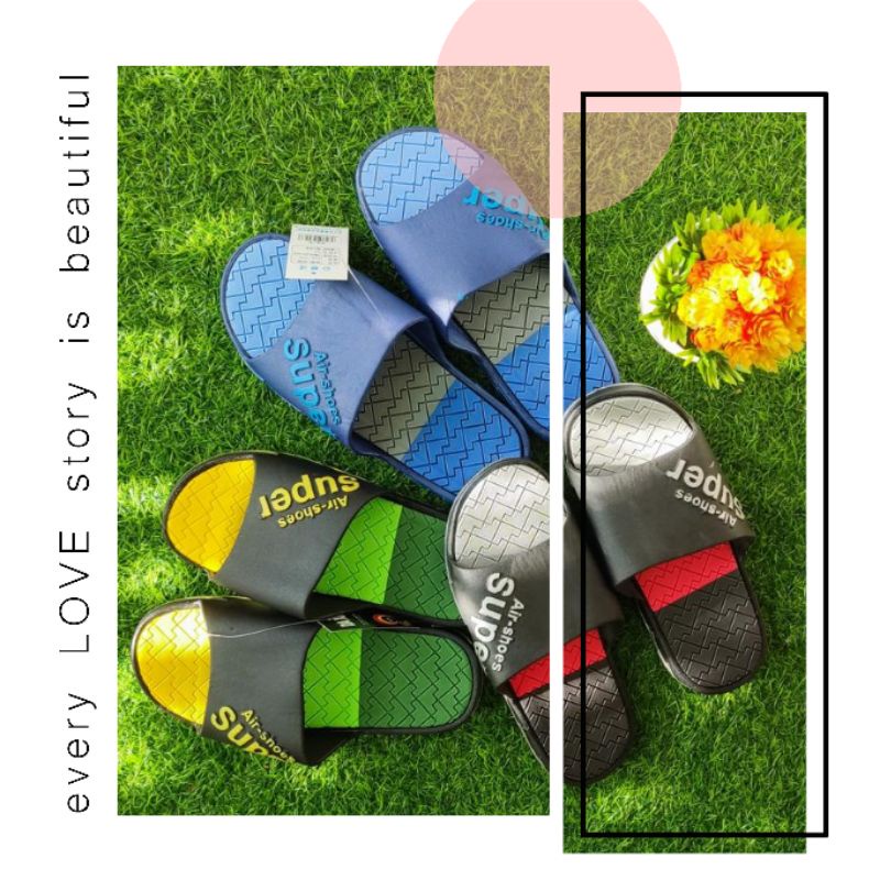 Sandal Fashion Pria Sport Super Air Import High Quality S2