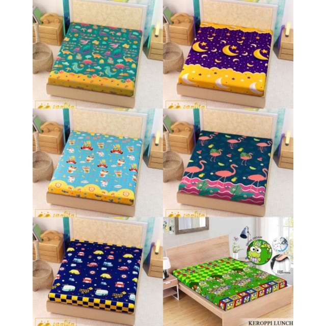 Sprei Waterproof Monalisa uk 180x200