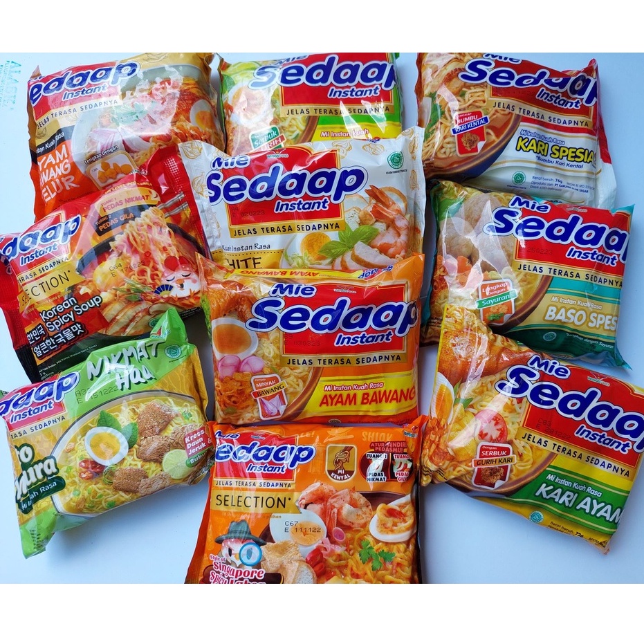 

MIE SEDAAP KUAH / MIE SEDAAP INSTAN KUAH