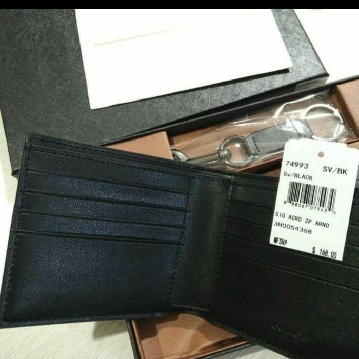 PROMO Coach wallet dompet pria signature
