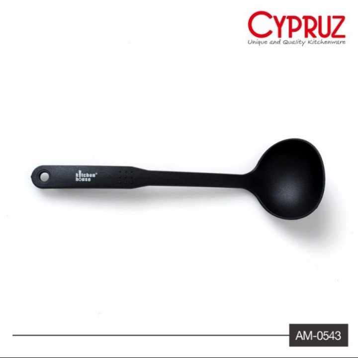 CYPRUZ Laddle Sendok Sayur Kuah Nylon Premium 32 cm AM 0543