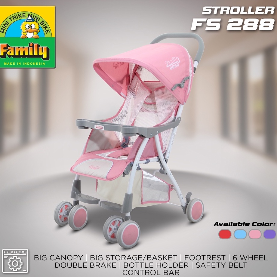 Baby Stroller Family 288 Dorongan / Kereta Bayi