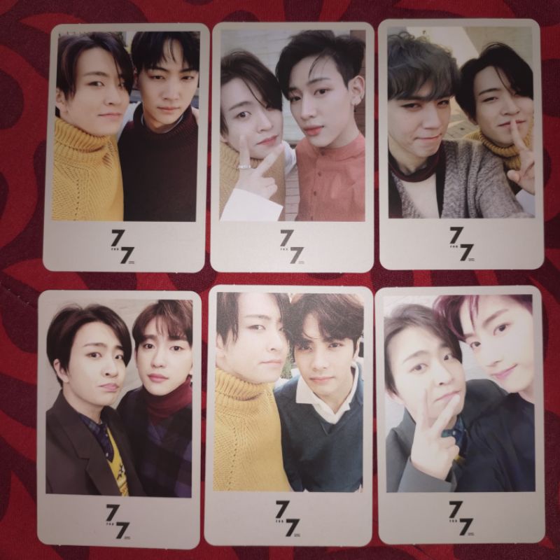 Set Photocard GOT7 Unit Youngjae 7 for 7