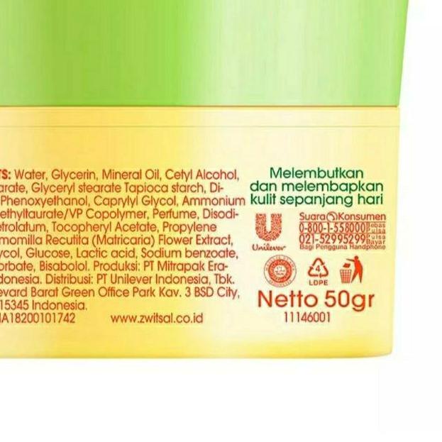 Zwitsal Baby Face and Body Care Cream Jar Krim Lotion Bayi 50 gr