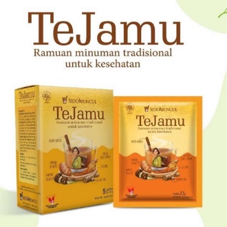 TEJAMU SIDOMUNCUL ISI 5 RAMUAN MINUMAN TRADISIONAL JAMU KESEHATAN