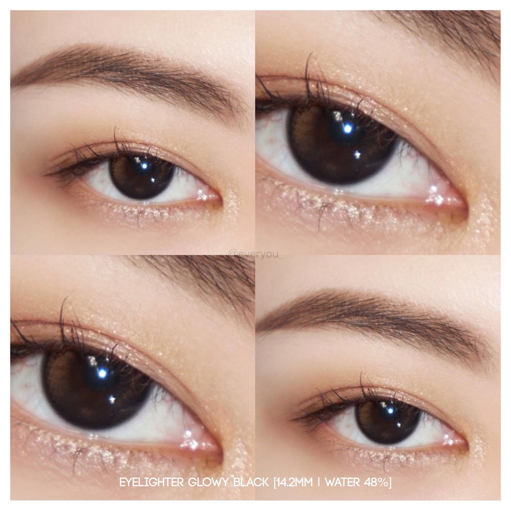 MIKHAYLOVESHOP Softlens Eyeglow Black (Eyelighter Glowy) | EOS Princess