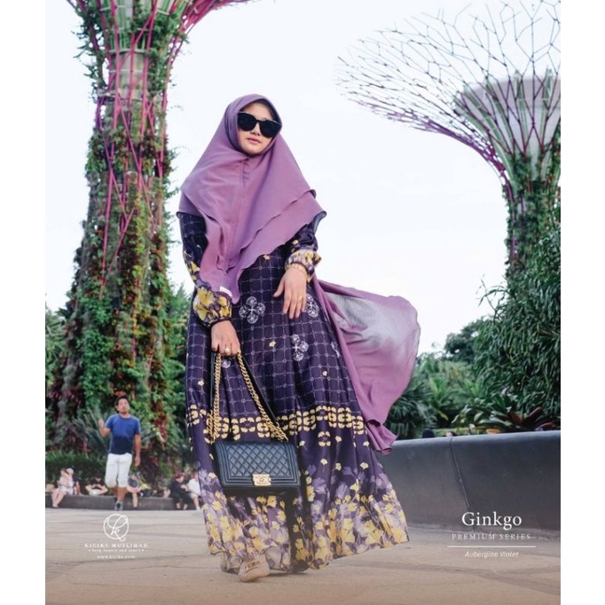 GINKGO DRESS original by kiciks muslimah