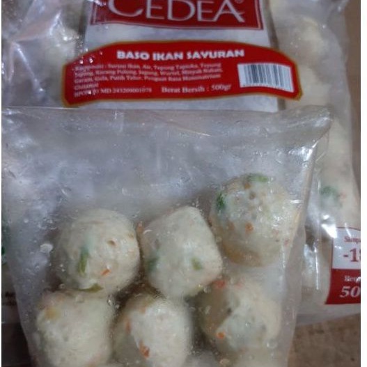 

CEDEA Bakso Ikan Sayuran (Repack)Isi10pcs