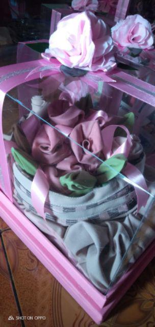 Kotak Seserahan 1 Set Isi 5 (seri Warna A)