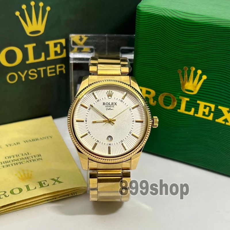 Jam Tangan Rolex Stainliss Steel 899 Fashion Bisa COD