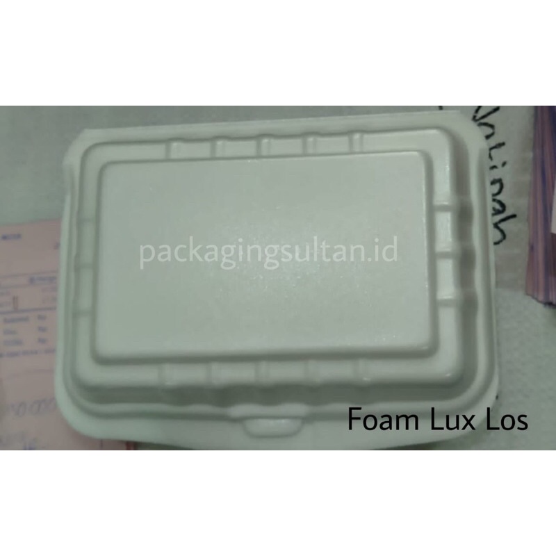 Styrofoam Lux 1 Los / Isi 100 pcs / Gabus Nasi / Kemasan untuk Makanan