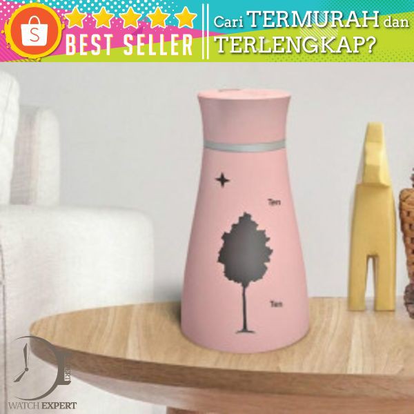 KBAYBO Ultrasonic Air Humidifier Aromatherapy LED Light 200ml - SPT-033 - White
