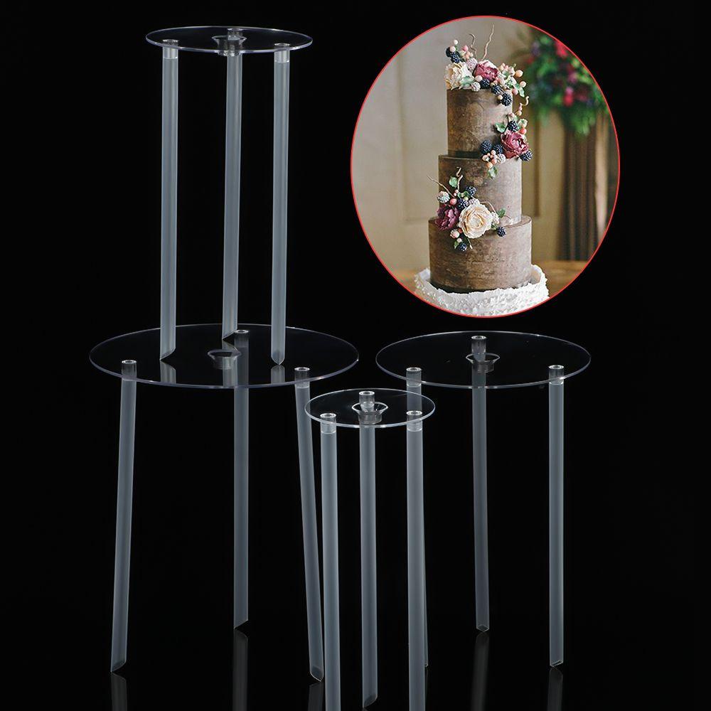 R-FLOWER Cake Stand Multi-layer Dessert Decor Perlengkapan Dapur Piling Bracket