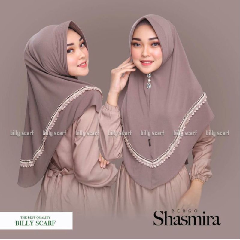 (((ORIGINAL Billy))) Jilbab instan/Bergo Jersey SHASMIRA