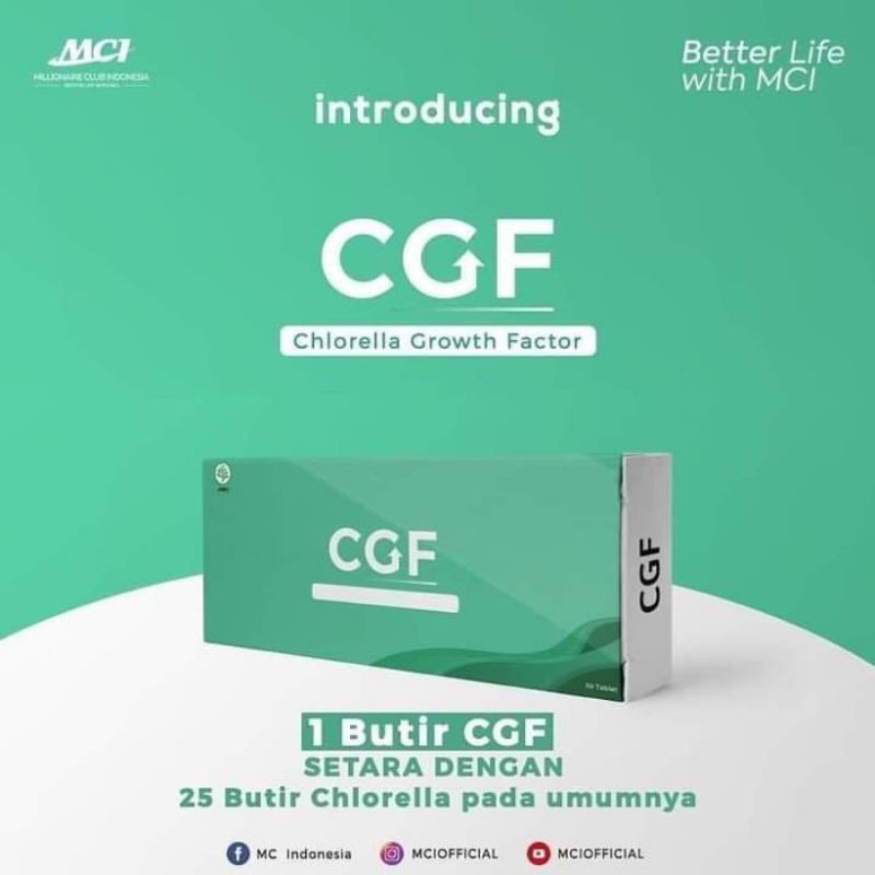 CGF CHLORELLA Growth Factor MCI
