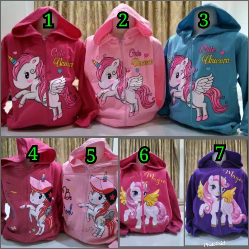JAKET SWEATER ANAK PEREMPUAN 3 4 5 6 7 8 9 tahun/KADO ULTAH ANAK CEWEK