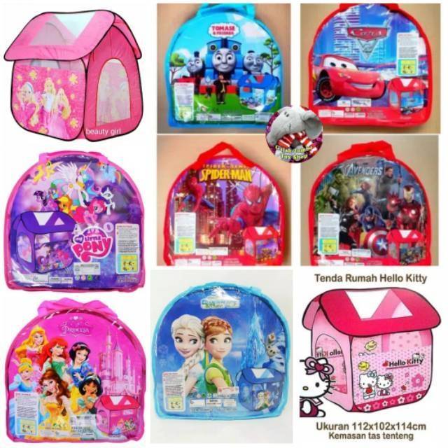 Gajah Jumbo - Tenda Pop Up Karakter Anak Tenda Rumah Cewe Cowo | Shopee