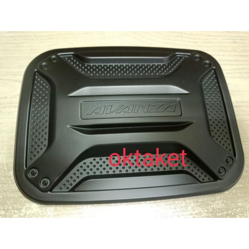 tank cover  Avanza 2012-2020 xtivo Hitam  Chrome jsl