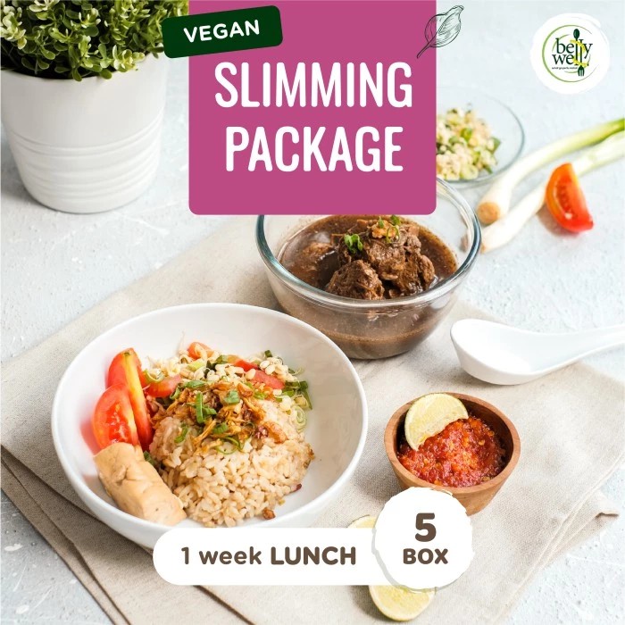 

Bellywell Vegan Slimming 1 Week Lunch