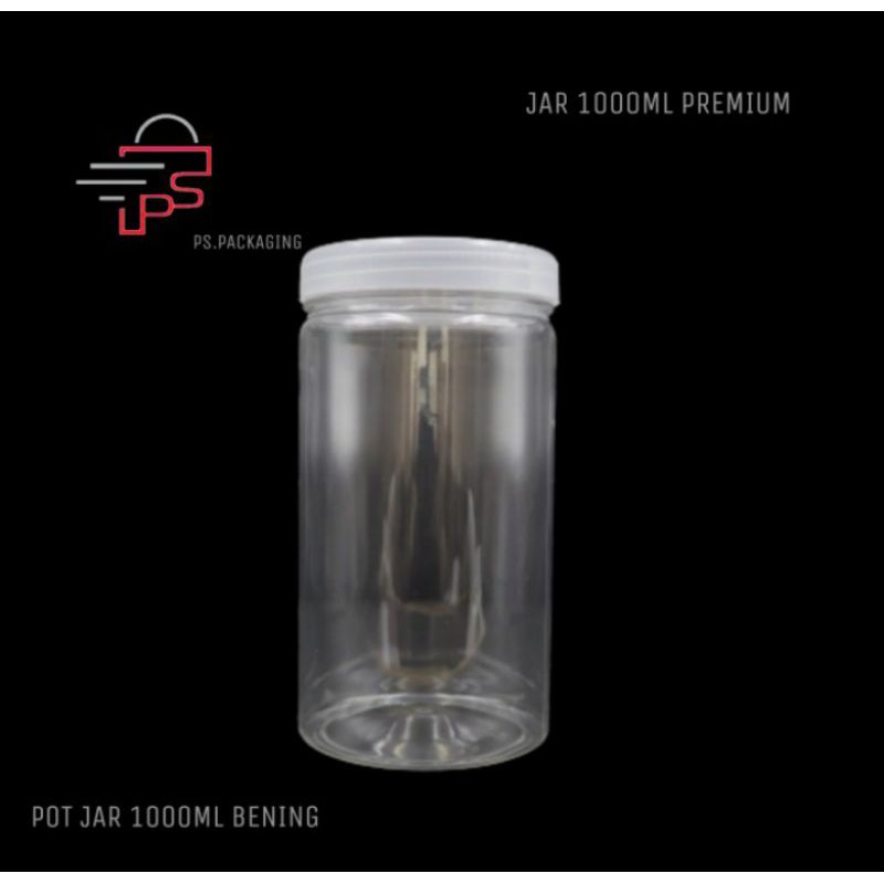 Diskon (paket 5 Pcs) Toples Tabung 1000 Ml / Toples Jar 1 Liter o8MO9Qi6mygYZ1