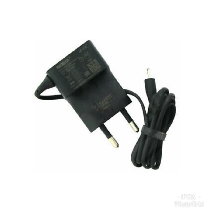 Charger Nokia Lumia Original 100% Casan Cas AC-11E AC11E Colokan Kecil