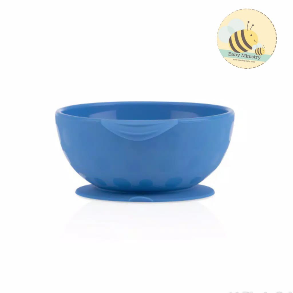 nuby sure grip bowl/ mangkok makan bayi