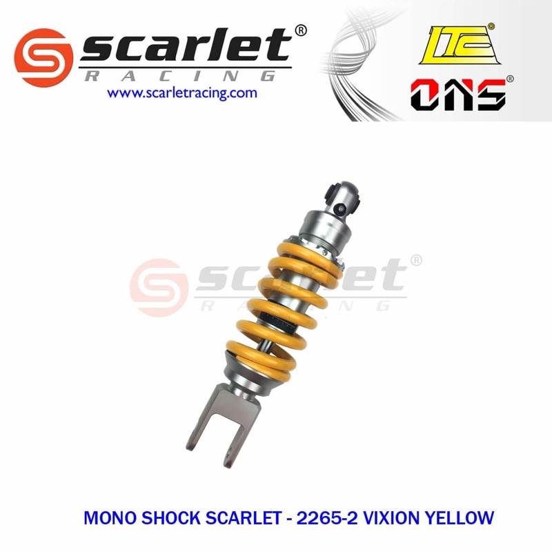 MonoShock Scarlet Original Yamaha Vixion Old , Vixion New , Nvl , Nva , Shock Fastbikes Vixion New , Vixion Old , Shockbreaker Vixion New , Vixion Old , Original Scarlet ,