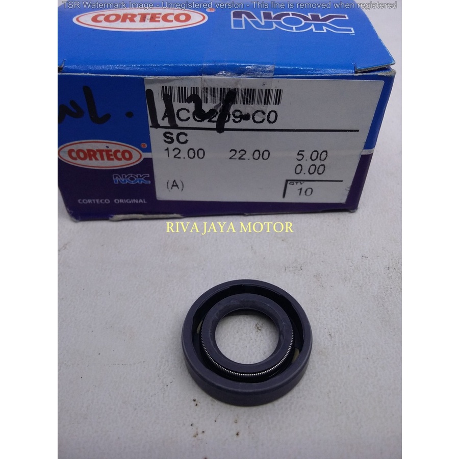 SEAL /SIL 12-22-5 OPERAN GIGI PERSNELING VEGA JUPITER CRYPTON L2G YB ORIGINAL NOK CORTECO