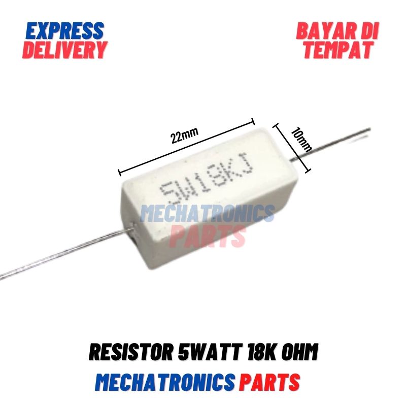 [PAS-9342] RESISTOR 5WATT 18K