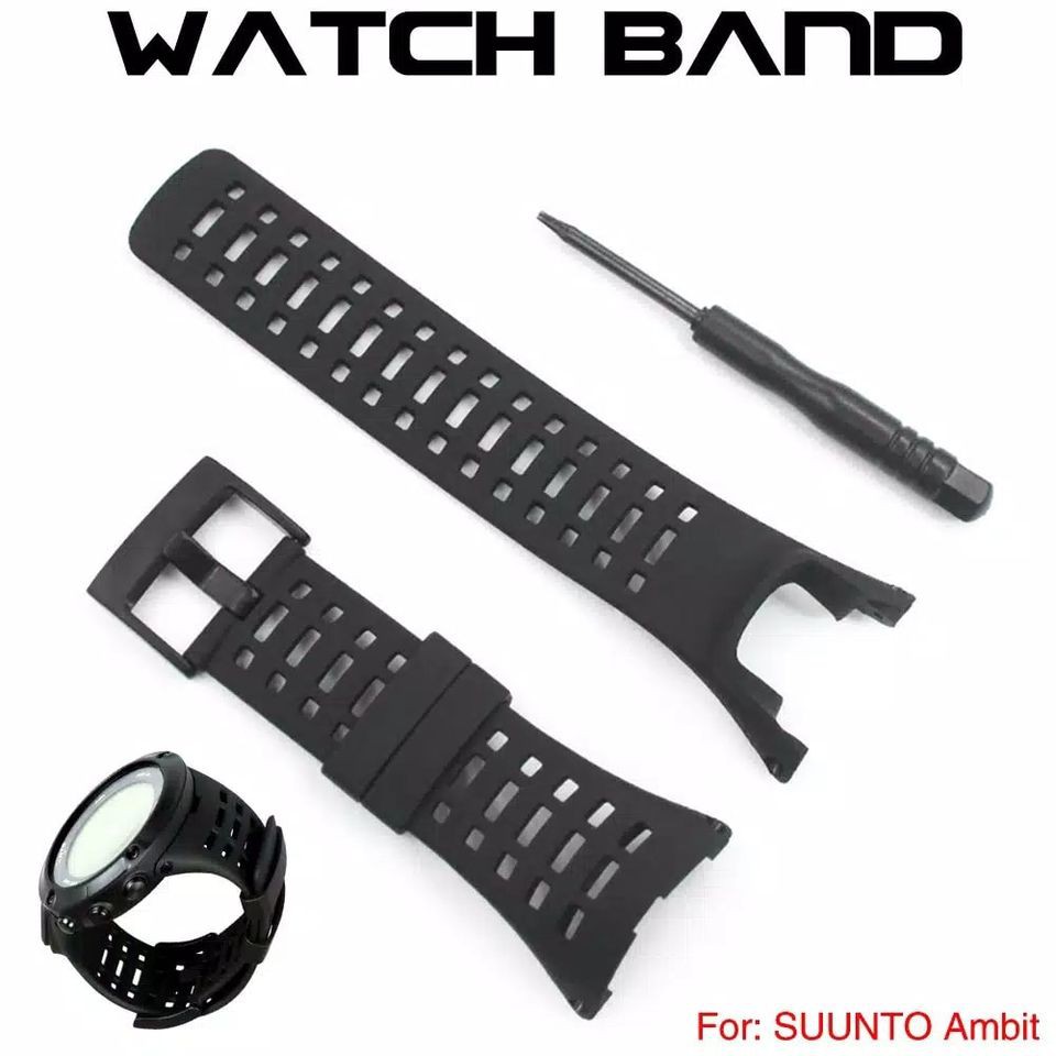 Tali Strap Rubber Suunto ambit 1 2 3 ambit 3 Peak strap silicone
