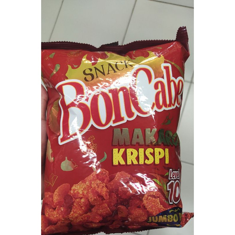 

Cemilan Makaroni Bon Cabe 150gr Level 10 dan Lv 15 Makaroni Pedes