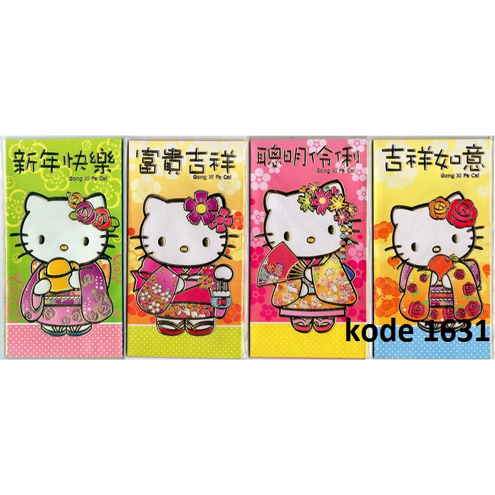 

Angpao Sanrio Milenial 6pcs Panjang