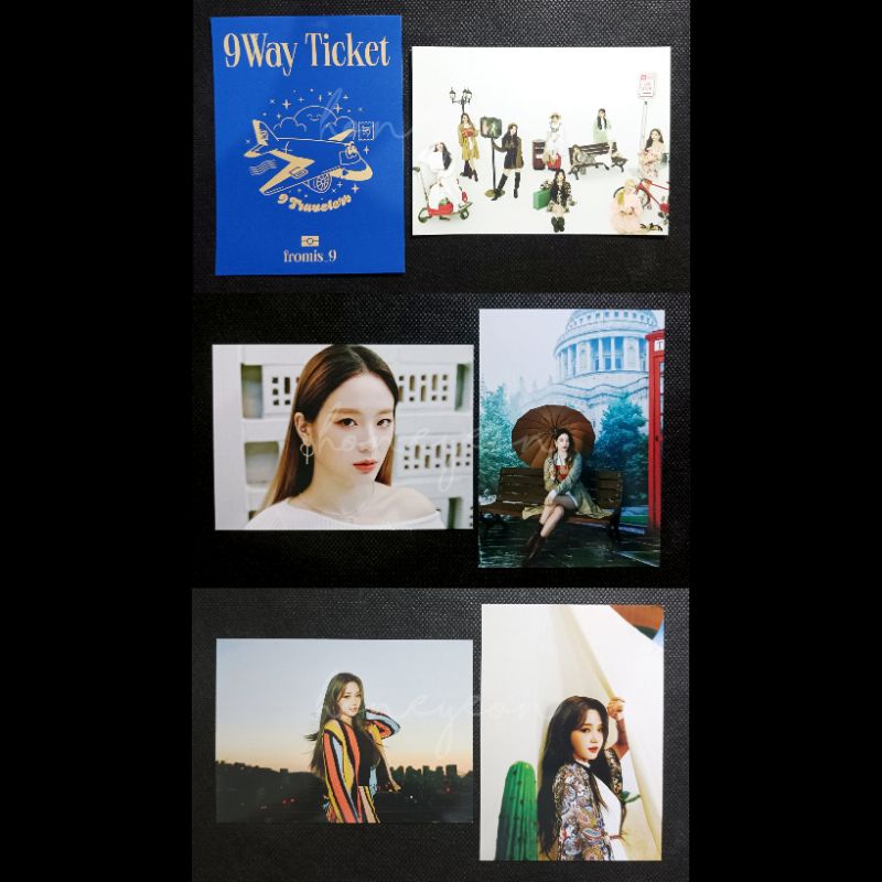 fromis_9 - 9Way Ticket Album Kihno Postcard