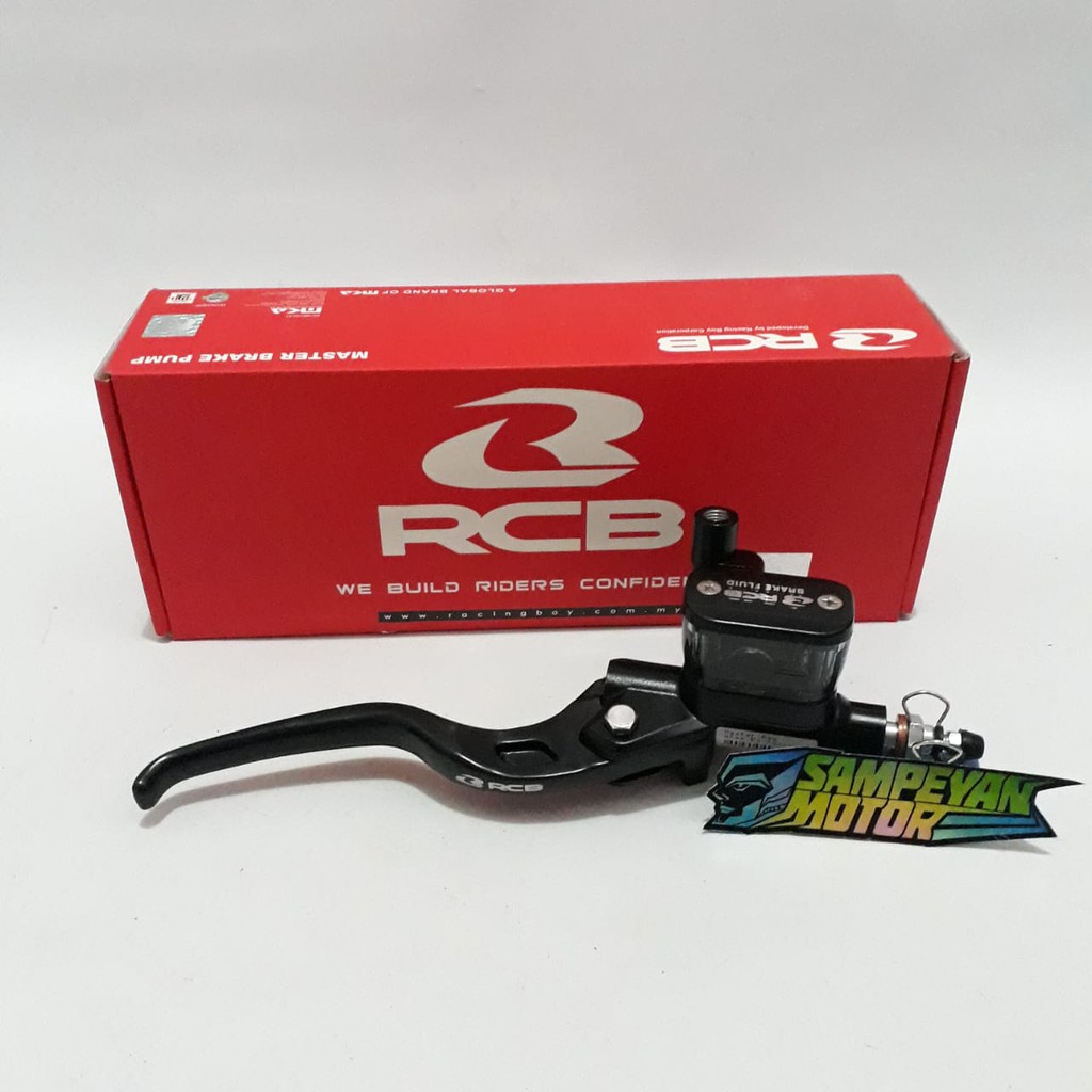 Master Handle Handel Rem Cakram Atas Depan Kanan Dan Kiri RCB Racing Boy E3 12.7 Mm Hitam