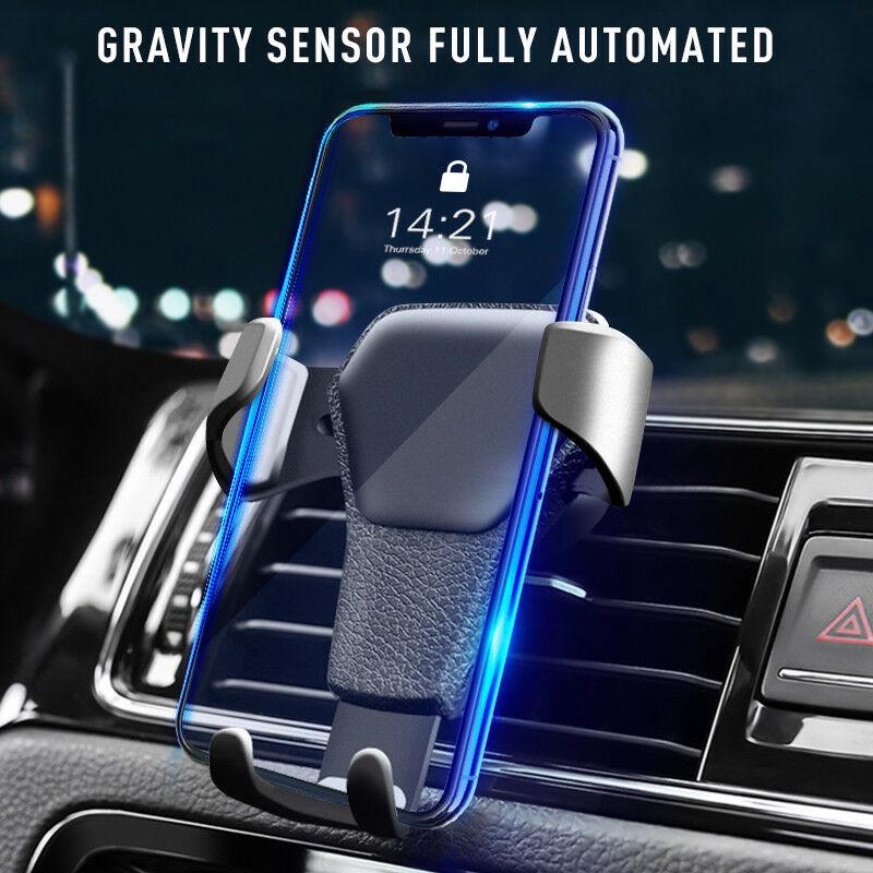 Universal360° Degree Car Phone Holder Smartphone Handphone Mobil Hitam Yang Dapat Diputar GPS Support Cell Stand Mount Holder