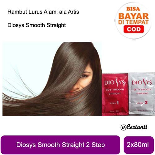 DIOSYS Y2000 Hair Straightening Smoothing / Pelurus Rambut Set Mini - 80 ML x 2