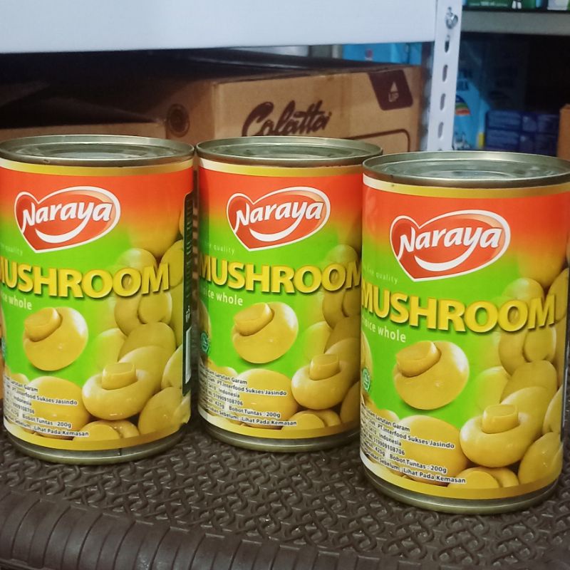 

NARAYA Mushroom Kaleng 200gr