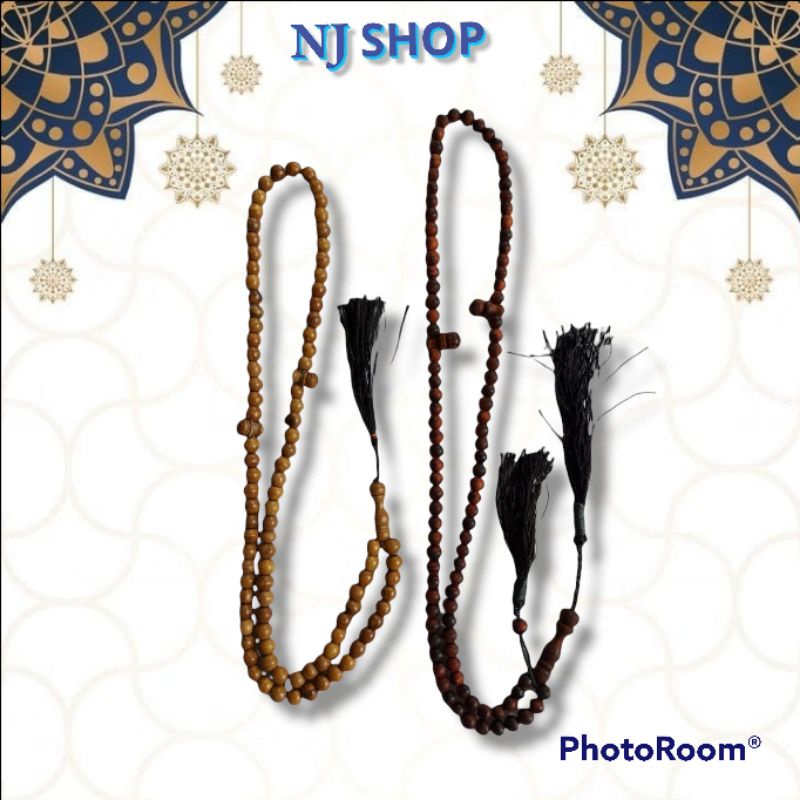 [Tasbih] - TASBIH BAHAN KAYU GAHARU PREMIUM (99 BUTIR) BAROKAH
