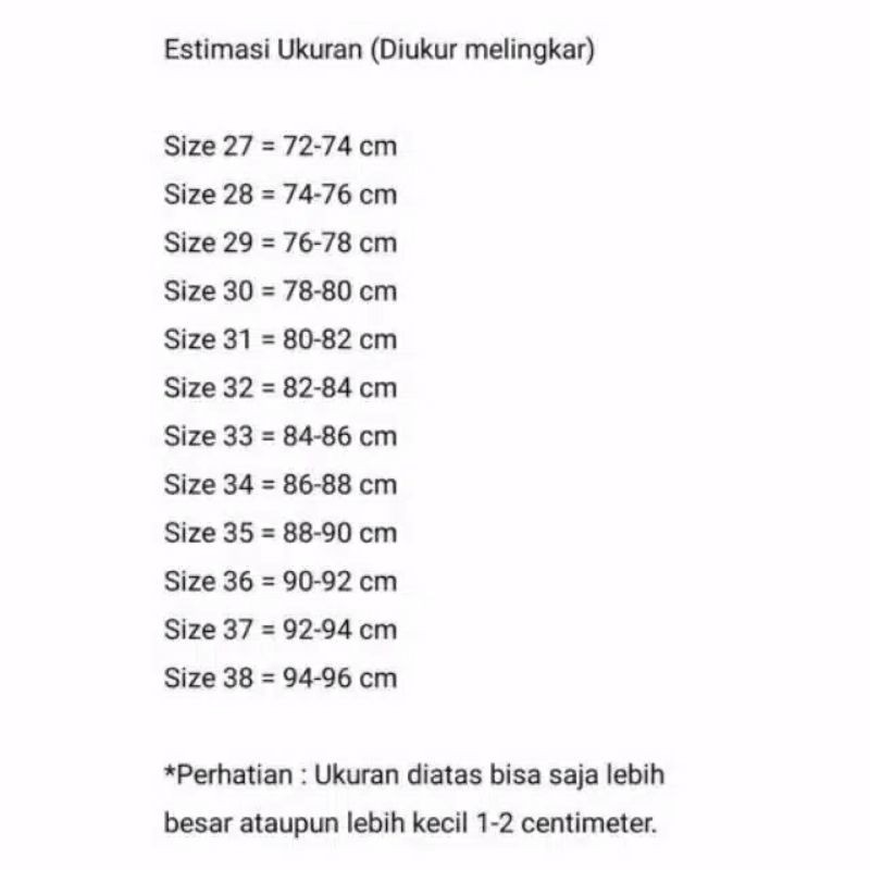 CELANA CHINOS PANJANG PINGGANG RIP