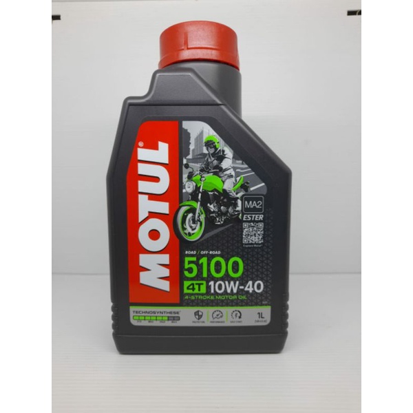 Oli Motul 5100 10 w 40 techno syntetic sintetis oli mesin motor 4 tak