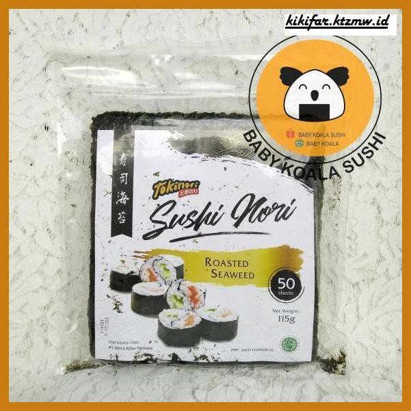 

Makanan-Kering- Nori Halal Tokinori 50 Lembar | Rumput Laut Sushi Yakinori Kimbab -Aneka.