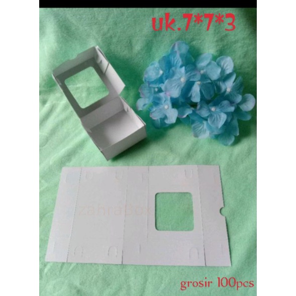 

paperbox 7x7x3/dus kotak nail art kuku palsu HARGA 1pcs