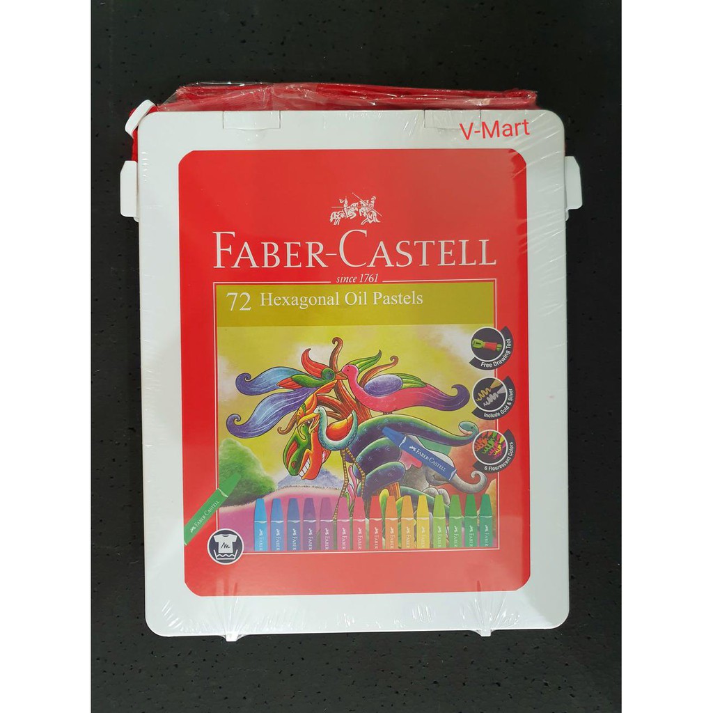 

Crayon Oil pastel Faber Castell 72